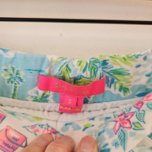 Lilly Pulitzer Madison Skort Golfing Tennis Skirt Pickleball Floral Tropical S - Picture 5 of 7